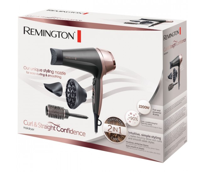 Uscator de par Remington Curl & Straight Confidence D5706 - D5706 Uscator de par Remington Curl & Straight Confidence D5706 - D5706