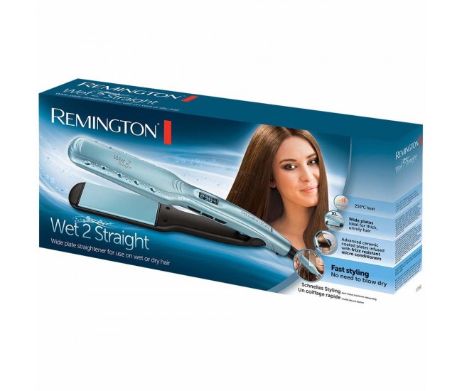 Placa de indreptat parul Remington Wet2Straight S7350 - S7350 Placa de indreptat parul Remington Wet2Straight S7350 - S7350