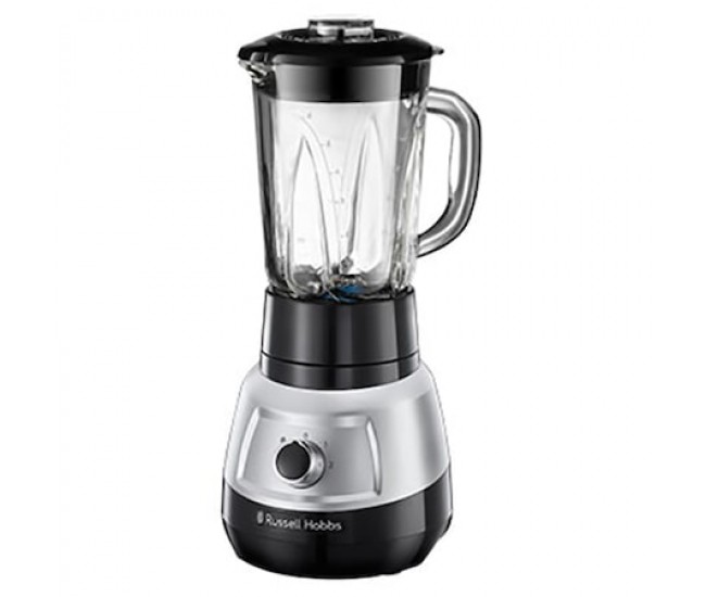 Blender Russell Hobbs Velocity 25710-56, 750W, 1.5l, vas sticla, Negru/Inox - 25710-56