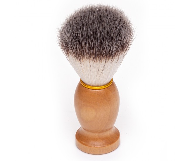 Set barber YOSHIMOTO The Rebel, cu bol si pamatuf de ras clasic, din metal - ST032