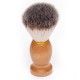 Set barber YOSHIMOTO The Rebel, cu bol si pamatuf de ras clasic, din metal - ST032