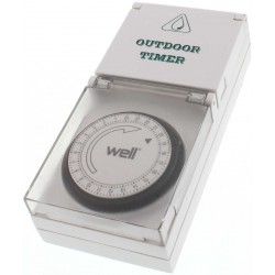 Priza programabila mecanica, pentru exterior, Well  Priza programabila mecanica, pentru exterior, Well
