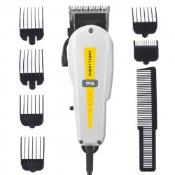 Aparat de tuns profesional DSP, lungime reglabila, 6000 RPM, putere 10 W, 6 distantiere