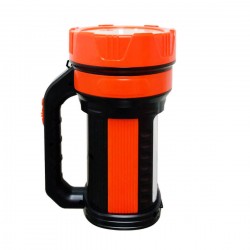 Lanterna dubla LED 8W reincarcabila, lumini auxiliare, 30 SMD, 132 lumeni, portocaliu