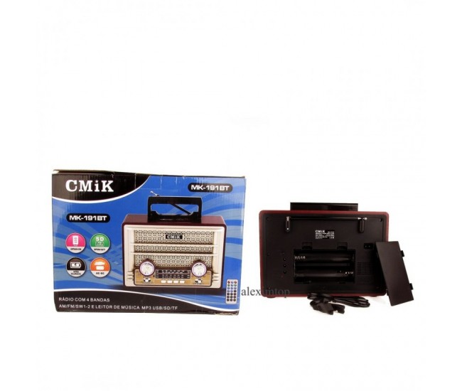 BOXA CU BLUETOOTH,USB,CARD MICRO SD,FM RADIO MK-191BT