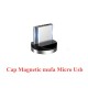 CABLU MAGNETIC 3 IN 1, USB - IPHONE , MICRO USB , TIP C