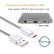 CABLU USB - MICRO METALIC , LUNGIME 100CM / D8-55