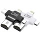 CITITOR CARD 4-1 , IPHONE /ANDROID ,USB C , MICRO SD CARD , MICRO USB,OTG