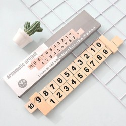 Jucarie educativa cu matematica, din lemn, Arithmetic Artifact  Jucarie educativa cu matematica, din lemn, Arithmetic Artifact