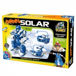 Robot de jucarie solar 3 în 1, piese de asamblat, D-Toys – Edu Science  Robot de jucarie solar 3 în 1, piese de asamblat, D-Toys – Edu Science