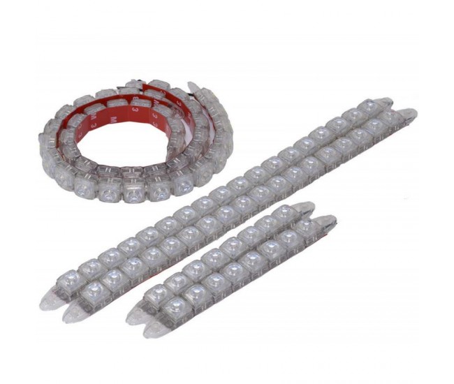 SET LUMINI AUTO 2 X 10 LED DRL 12V - 10W