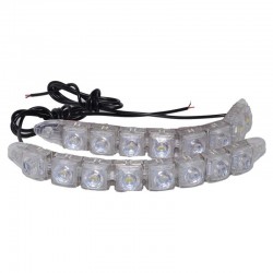 SET LUMINI AUTO 2 X 16 LED DRL 12V - 16W