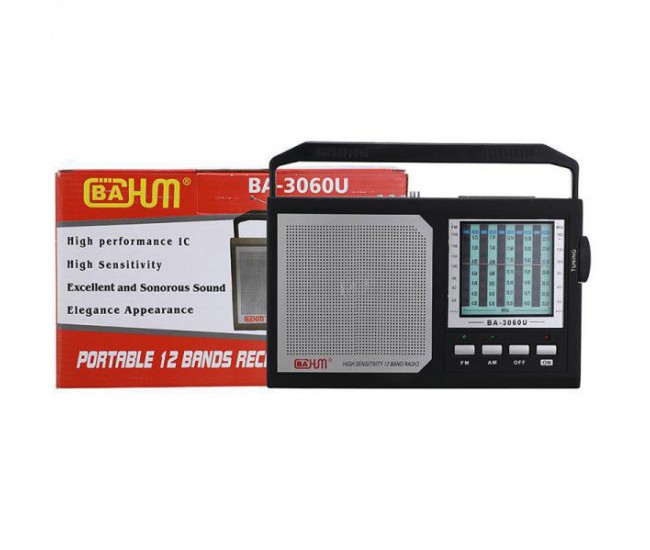 Radio MP3, USB/SD Card, negru - BA3060U