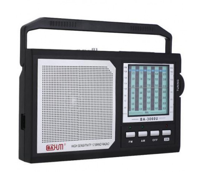 Radio MP3, USB/SD Card, negru - BA3060U