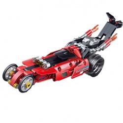 Set Constructie, Masinuta de Jucarie, Lego, 204 de Piese, Rosu - 3814 Set Constructie, Masinuta de Jucarie, Lego, 204 de Piese, Rosu - 3814