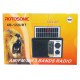 Radio MP3 portabil, cu panou solar, dimensiuni mici, negru - XB122URT