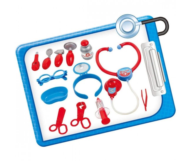 Set troler doctor de jucarie pentru copii, cu sunete si luminite, multicolor - 661170