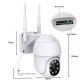 Camera de supraveghere WiFi Smart IP66, Full Color Smart Jortan, Wi-Fi, Full Hd, Senzor de Detectie a Miscarii - JT8161QJ