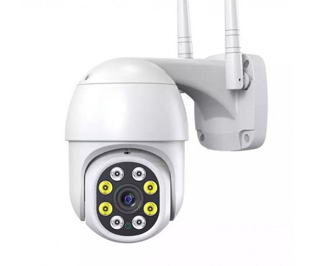 Camera de supraveghere WiFi Smart IP66, Full Color Smart Jortan, Wi-Fi, Full Hd, Senzor de Detectie a Miscarii - JT8161QJ