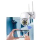 Camera de supraveghere WiFi Smart IP66, Full Color Smart Jortan, Wi-Fi, Full Hd, Senzor de Detectie a Miscarii - JT8161QJ