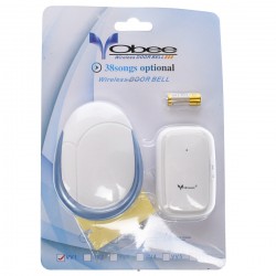 Sonerie usa wireless la priza, cu 38 de melodii, distanta pana la 200 m, Obee - VV1 Sonerie usa wireless la priza, cu 38 de melodii, distanta pana la 200 m, Obee - VV1