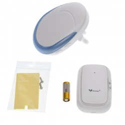 Sonerie usa wireless la priza, cu 38 de melodii, distanta pana la 200 m, Obee - VV1 Sonerie usa wireless la priza, cu 38 de melodii, distanta pana la 200 m, Obee - VV1