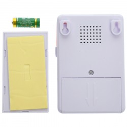 Sonerie usa wireless, cu 32 de melodii, distanta pana la 100 m, DRSCKN, portocaliu Sonerie usa wireless, cu 32 de melodii, distanta pana la 100 m, DRSCKN, portocaliu