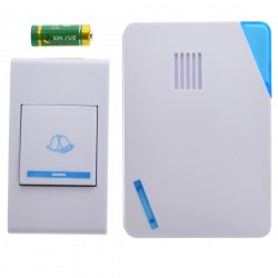 Sonerie usa wireless, cu 32 de melodii, distanta pana la 100 m, DRSCKN, albastru Sonerie usa wireless, cu 32 de melodii, distanta pana la 100 m, DRSCKN, albastru