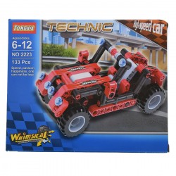 Set Constructie, Masinuta de Jucarie, Lego, 163 de Piese, Rosu - 2223 Set Constructie, Masinuta de Jucarie, Lego, 163 de Piese, Rosu - 2223