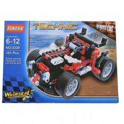 Set Constructie, Masinuta de Jucarie, Lego, 181 de Piese, Rosu - 2220 Set Constructie, Masinuta de Jucarie, Lego, 181 de Piese, Rosu - 2220