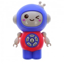 Robot de jucarie muzical, cu muzica si sunete, multicolor - 1139067 Robot de jucarie muzical, cu muzica si sunete, multicolor - 1139067