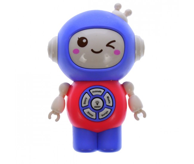 Robot de jucarie muzical, cu muzica si sunete, multicolor - 1139067