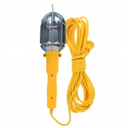 Prelungitor/Extender pentru becuri, switch ON/OFF, lungime 5 metrii, protectie din metal si carlig - LAMP5M