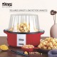 Aparat de facut popcorn DSP, 700W, tehnologie cu aer cald, timp de preparare 4-9 min, rosu - KA2023