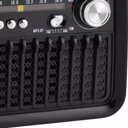 Radio MP3, cu bluetooth, USB/TF, baterie reincarcabila, lanterna, negru - PX95BT Radio MP3, cu bluetooth, USB/TF, baterie reincarcabila, lanterna, negru - PX95BT