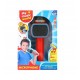 Microfon de jucarie, karaoke pentru copii, cu luminite, rosu - MY013