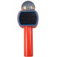 Microfon de jucarie, karaoke pentru copii, cu luminite, rosu - MY013