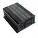 Invertor Auto 300W Chaomin, de la 12V la AC 220-240V, Conectare la Bricheta si la Bateria Masinii, cu 2 Iesiri USB - INV300W