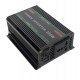 Invertor Auto 300W Chaomin, de la 12V la AC 220-240V, Conectare la Bricheta si la Bateria Masinii, cu 2 Iesiri USB - INV300W