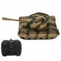 Tanc de jucarie cu telecomanda, baterie reincarcabila, camuflaj maro - XJ96AM