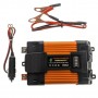 Invertor Auto 500W Chaomin, de la 12V la AC 220-240V, Conectare la Bricheta si la Bateria Masinii, cu 2 Iesiri USB - INV500WP