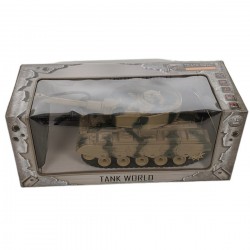 Tanc de jucarie cu telecomanda, baterie reincarcabila, camuflaj maro - XJ96AM Tanc de jucarie cu telecomanda, baterie reincarcabila, camuflaj maro - XJ96AM