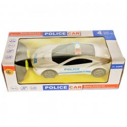 Masina cu telecomanda de jucarie, de politie, alb - BCY280 Masina cu telecomanda de jucarie, de politie, alb - BCY280