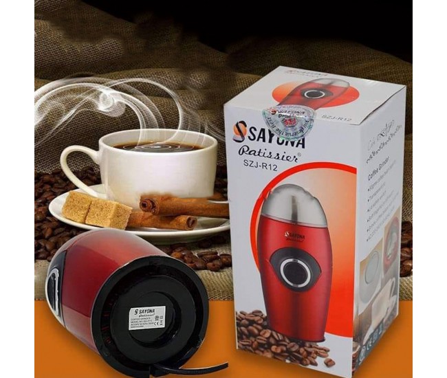 Rasnita cafea electrica Sayona, putere 200W, 50 g capacitate - SZJR12