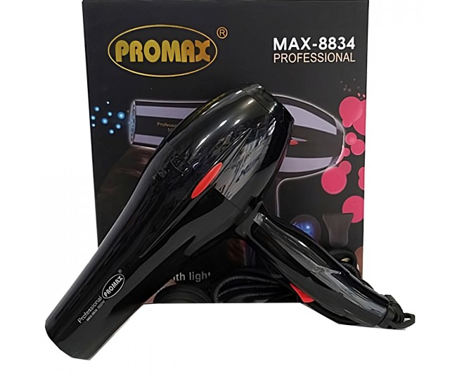 Uscator profesional pentru par, ProMax 5000W, 3 setari temperatura si 2 de viteza - MAX8834