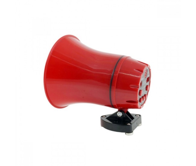 Portavoce Auto, Megafon, Putere 25 W, Prindere Magnetica, conectare USB cu functie redare - CA130U