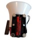 Portavoce Auto, Megafon, Putere 15 W, Prindere Magnetica, conectare USB cu functie redare - VP130