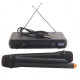 Set microfoane wireless profesionale WVNGR WG-005, 60 m