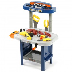 Set banc scule de jucarie cu bormasina electrica - 8003