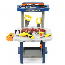 Set banc scule de jucarie cu bormasina electrica - 8003